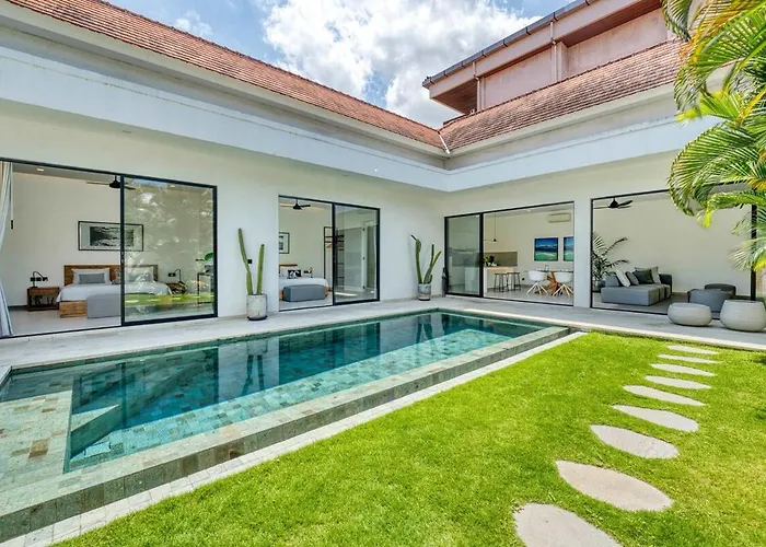 Yuka V1 Modern Tropical 2br With Pool In * スミニャック