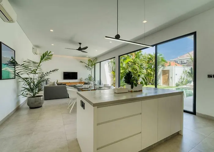 Yuka V1 Modern Tropical 2br With Pool In * スミニャック